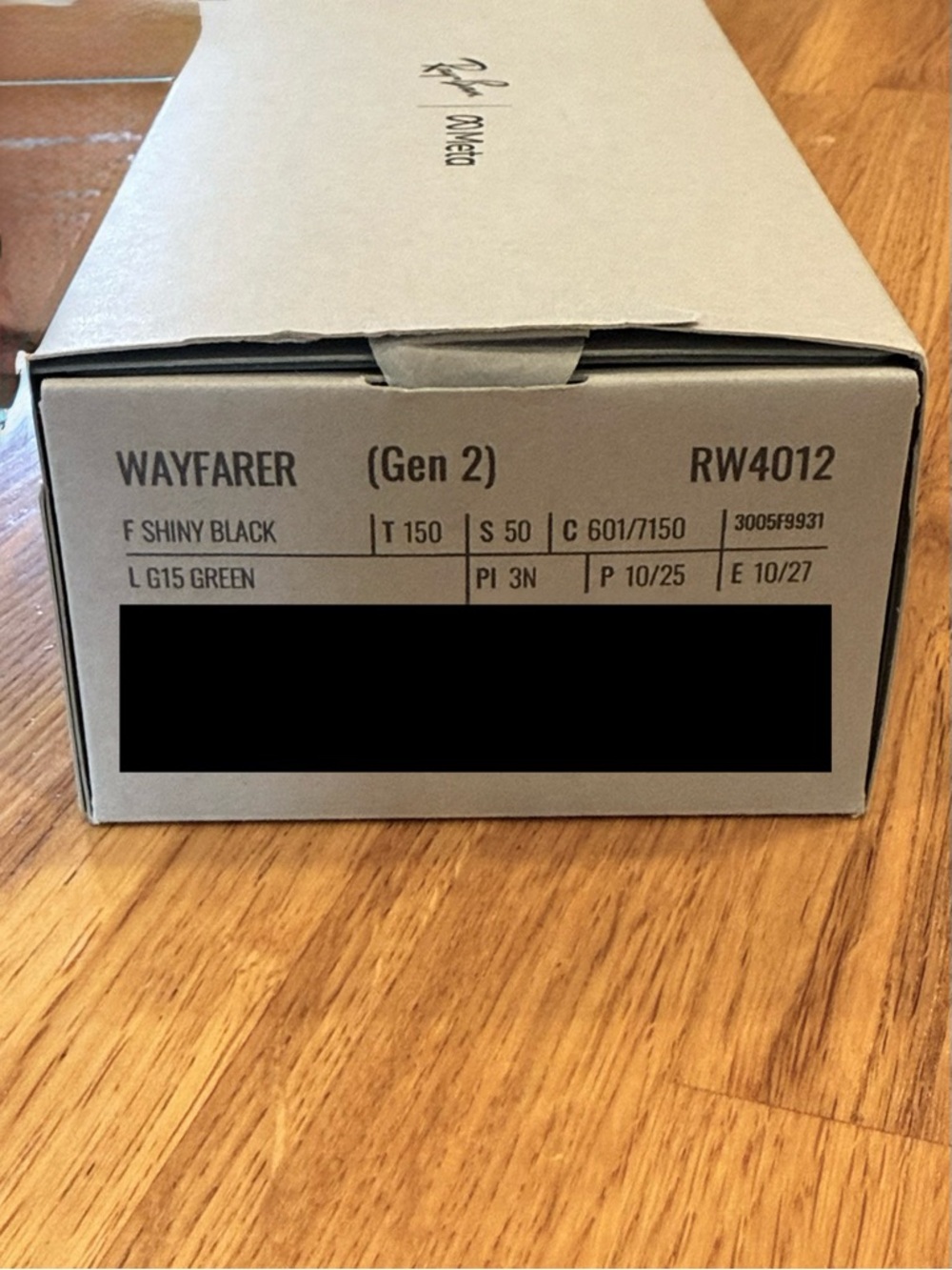 Gen 2 Ray-Ban Meta Black Wayfarer Sunglasses - Picture 6 of 6
